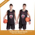 Popular YNBW-08 custom basketball jersey black color fabric uniform branded logo design